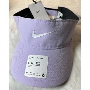 Nike Ace Dri-FIT Hat Visor Lilac Bloom NWT NEW - L/XL - Adjustable